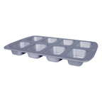 8 Cup Non-Stick Well Mini Loaf Pan