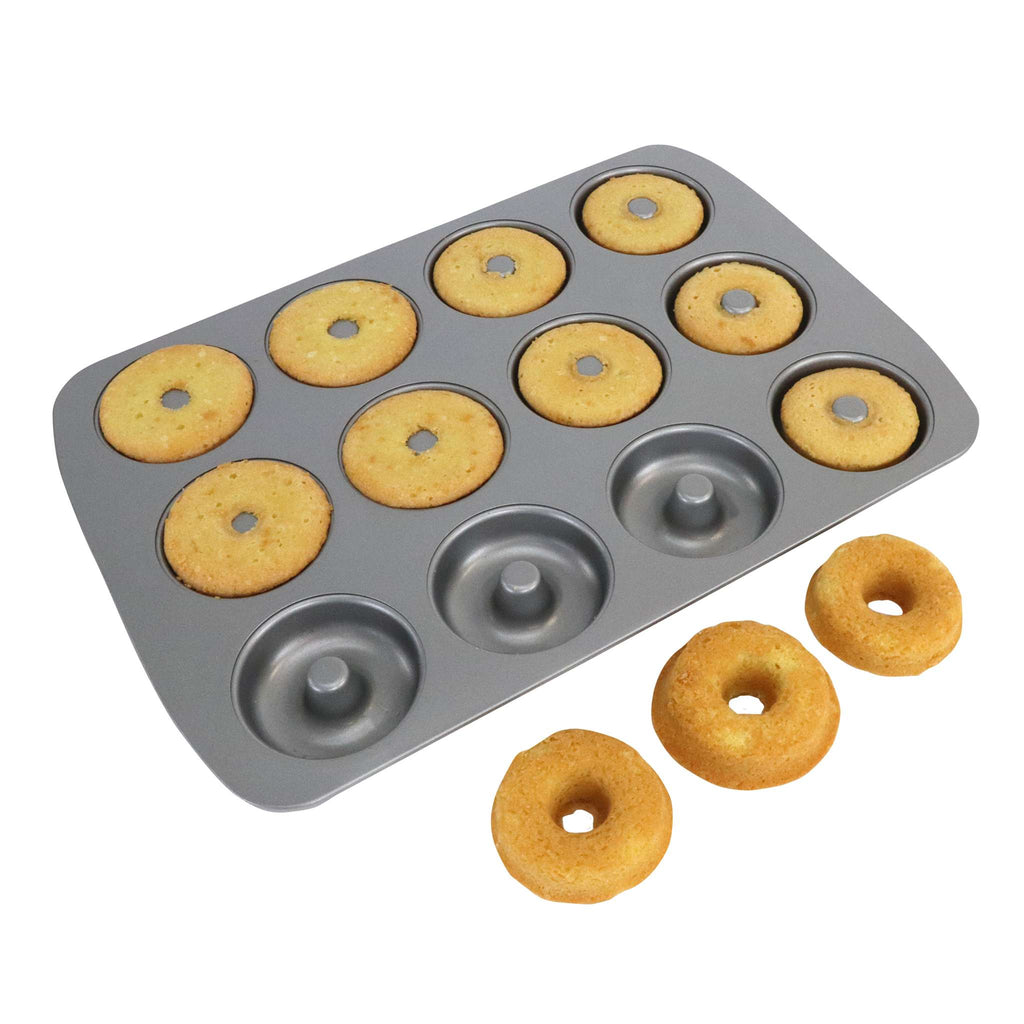 12 Cup Non-Stick Mini Doughnut Pan