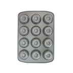 12 Cup Non-Stick Mini Fluted Ring Pan