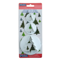 Découpoirs en plastique - Ensemble de 3 Sapins de Noël