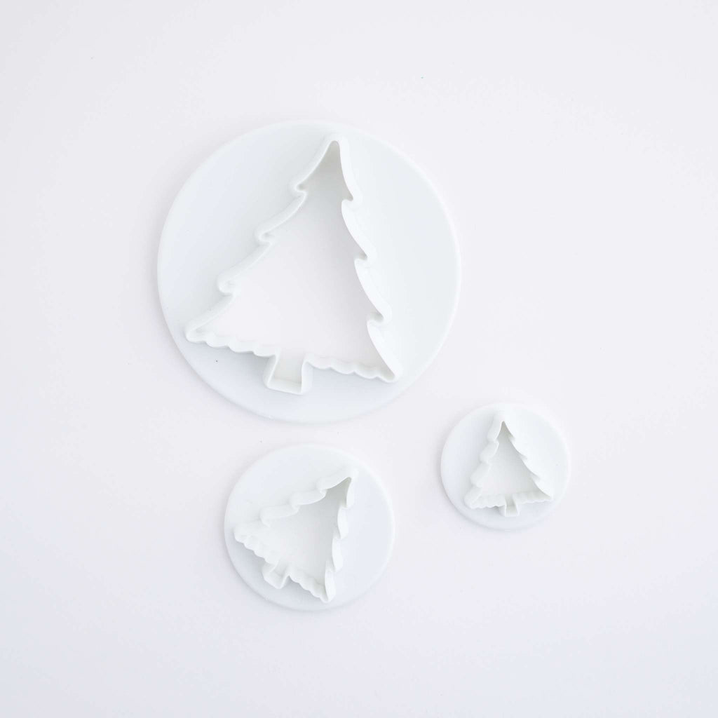 Découpoirs en plastique - Ensemble de 3 Sapins de Noël