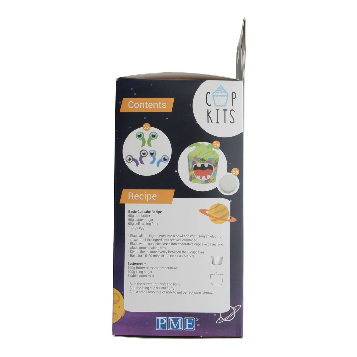 Alien Cupcake Decoratie Kit met Eetbare Toppers