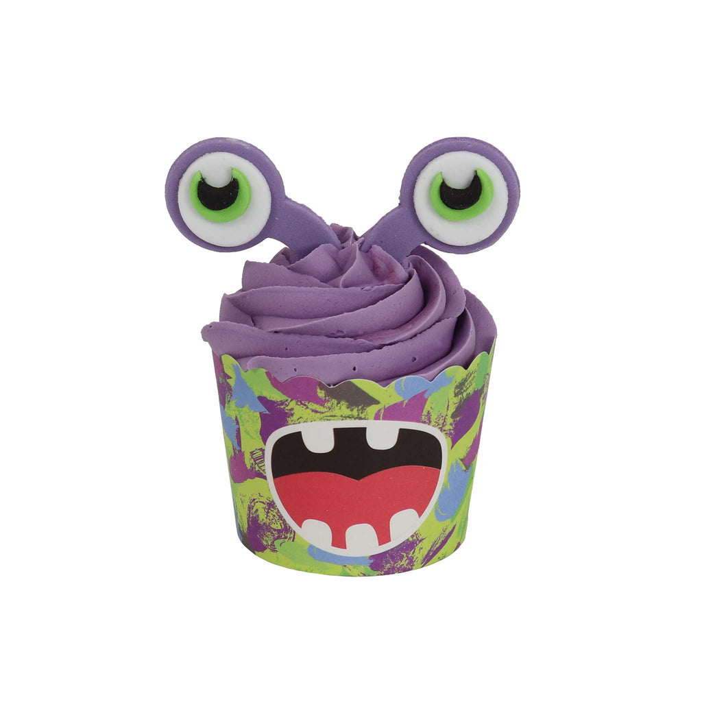 Alien Cupcake Decoratie Kit met Eetbare Toppers