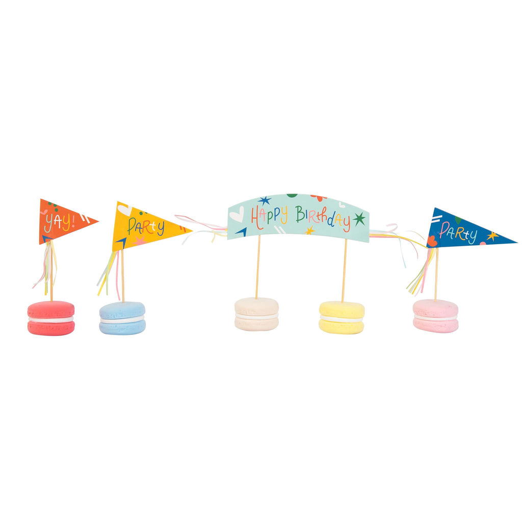 Happy Birthday Cupcake Set Of 24