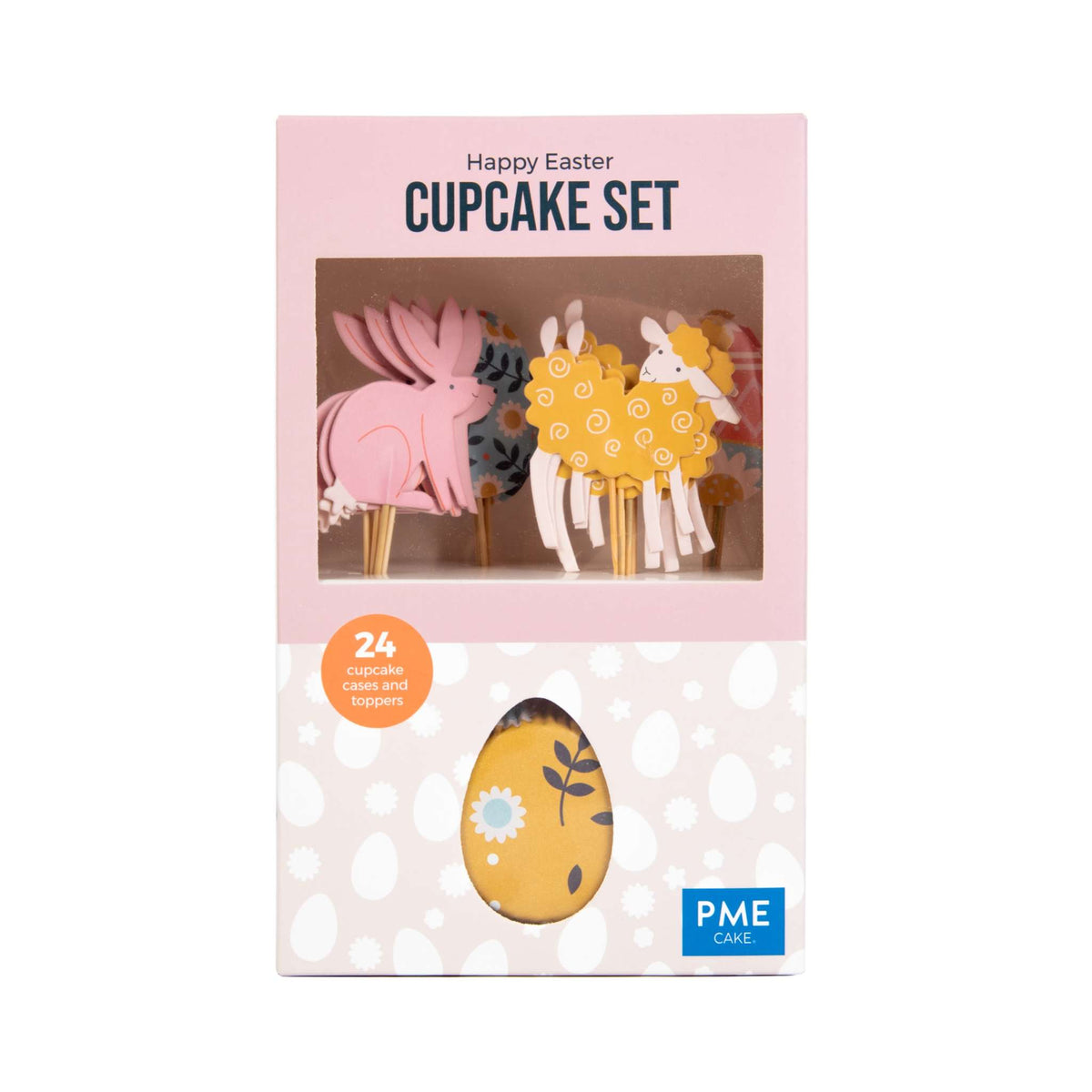 Happy Easter Cupcake Set Of 24