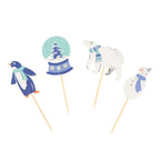 Let It Snow Cupcake Set Of 24