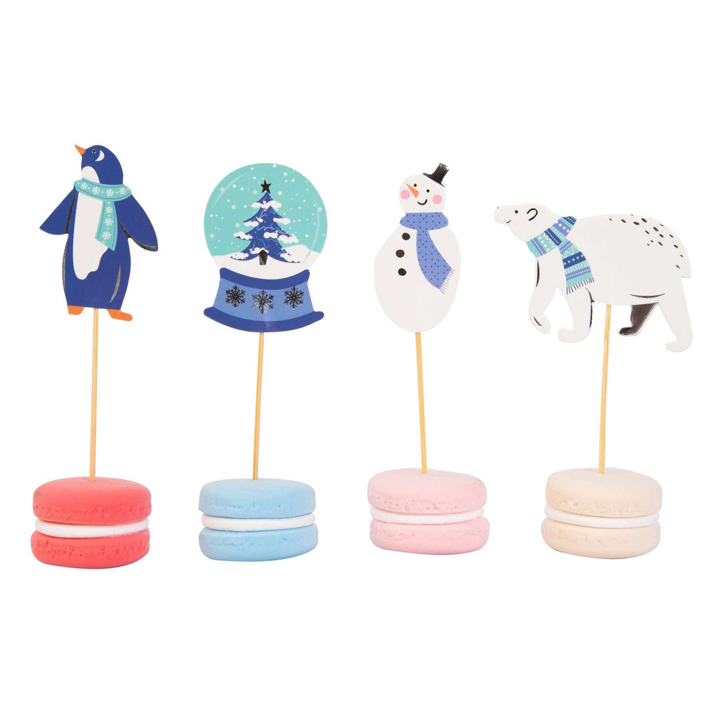 Let It Snow Cupcake Set Of 24