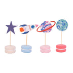 Cupcakeset - Out of this World Space (24 Vormpjes en Toppers)
