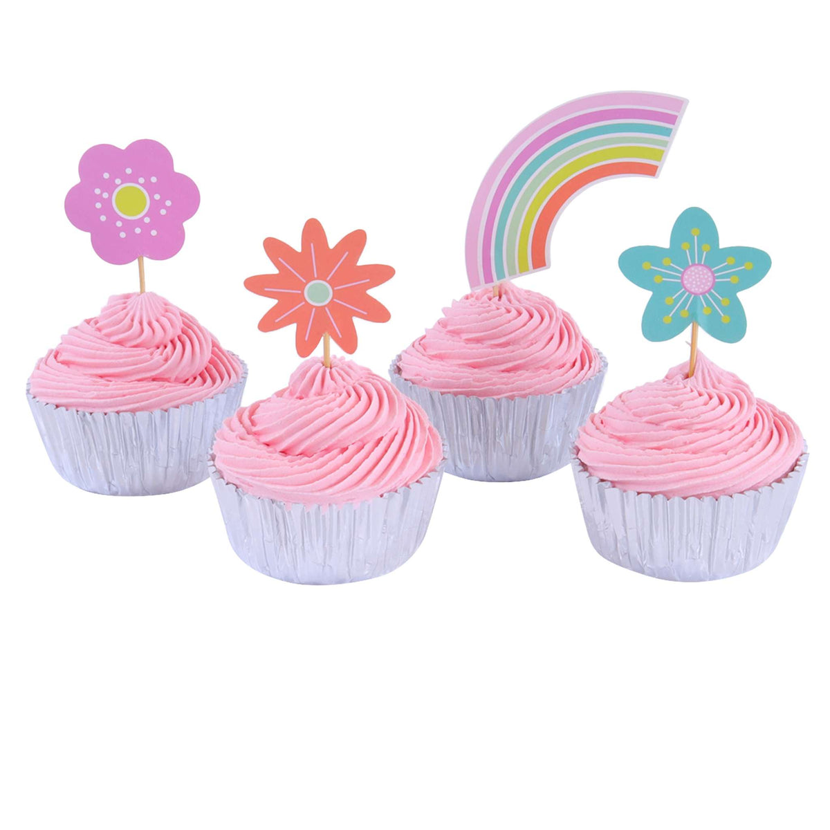 Over The Rainbow Cupcake Set Of 24