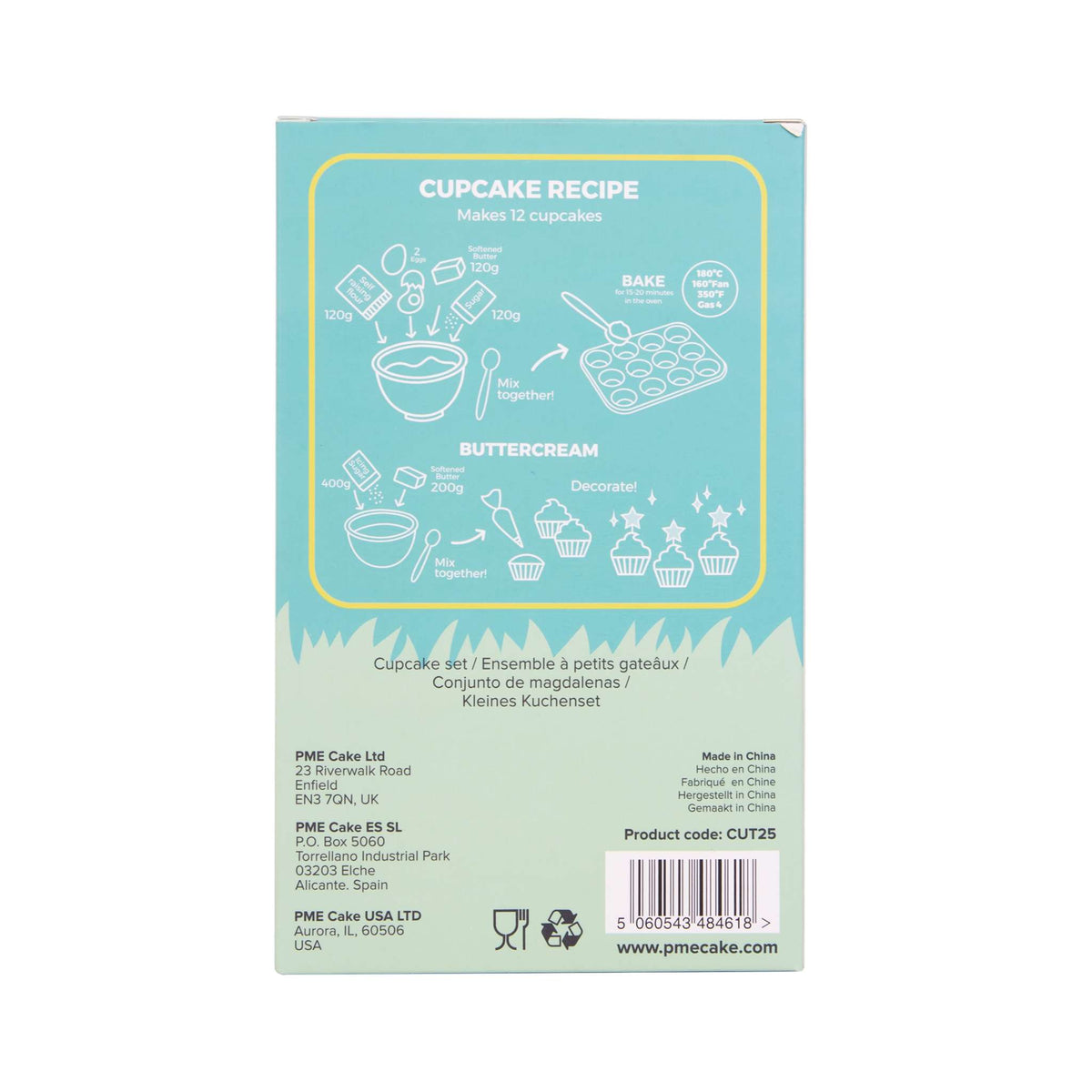 Over The Rainbow Cupcake Set Of 24