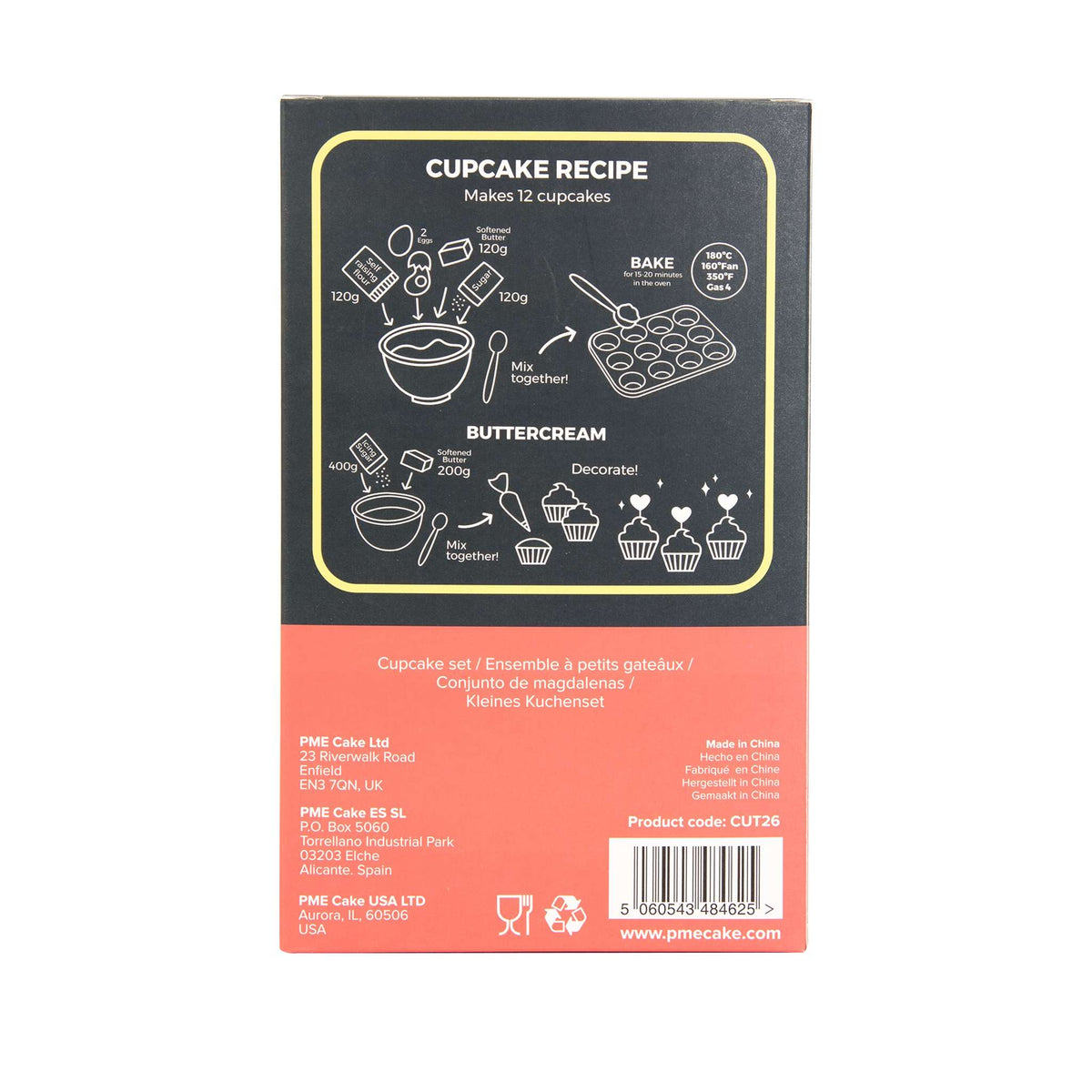 Gruselige Kürbisse Halloween Cupcake-Förmchen & Topper Set