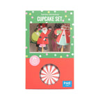 Cupcakeset - Santas Werkplaats (24 Vormpjes en Toppers)