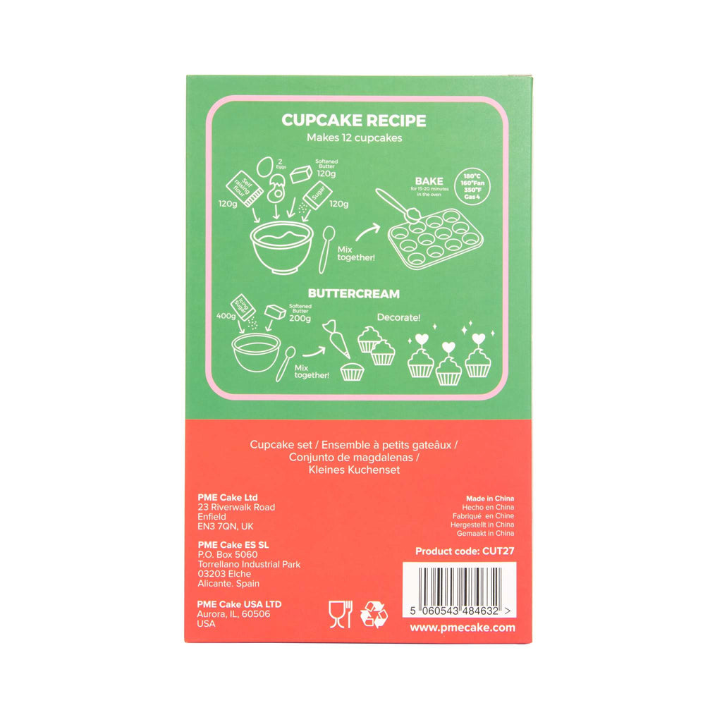 Cupcakeset - Santas Werkplaats (24 Vormpjes en Toppers)