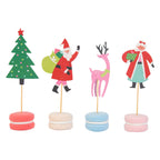 Cupcakeset - Santas Werkplaats (24 Vormpjes en Toppers)