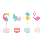 Cupcake-Dekorationsset - Tropisch (24 Förmchen und Toppers)
