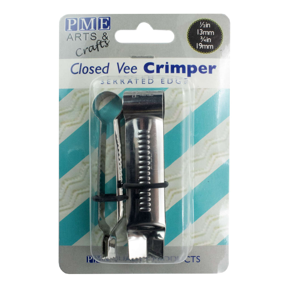 Crimpers Serrados en Forma de V Cerrada, Tamaños Grande y Pequeño, Juego de 2