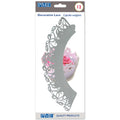 Cupcake-Manschetten - Silberne Stechpalmen-Pk/12
