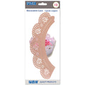 Pink Rose Cupcake Wrappers Pk/12