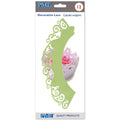Light Green Swirls Cupcake Wrappers Pk/12