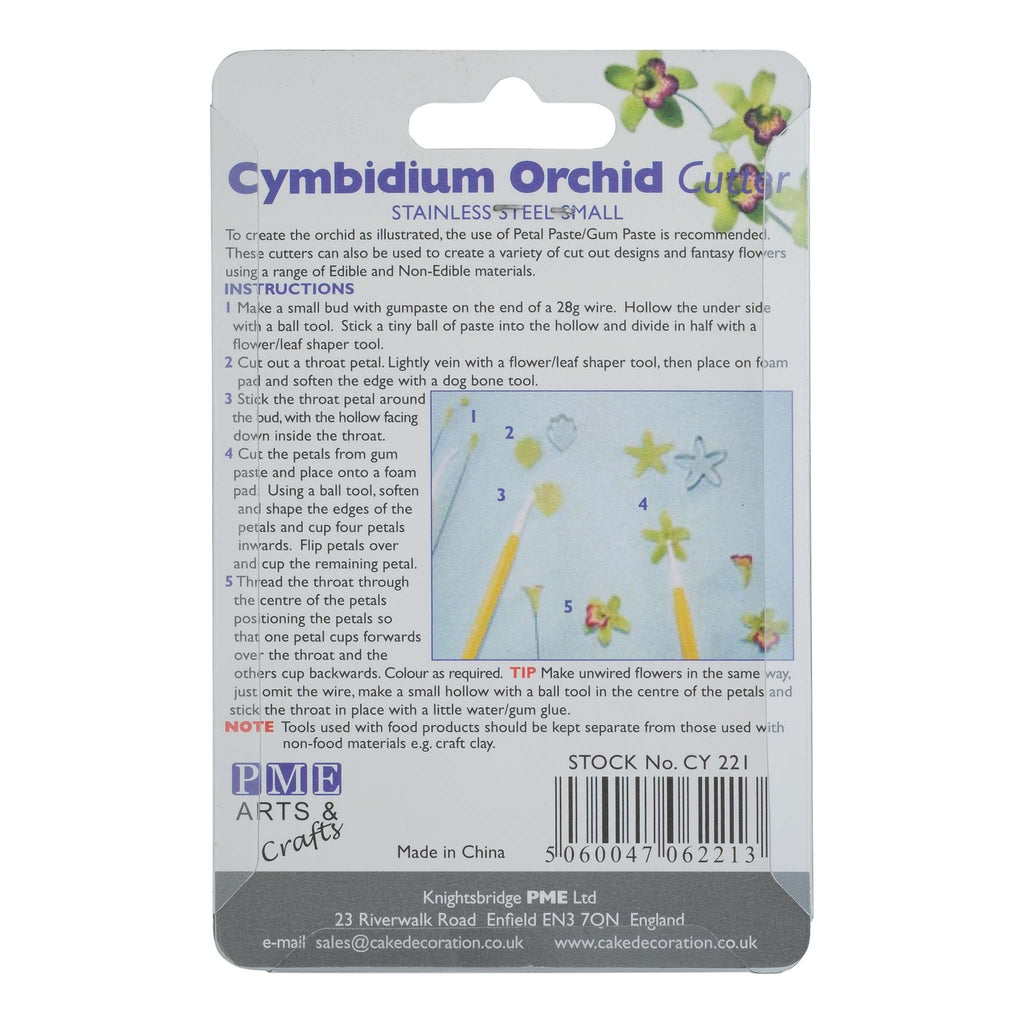 Cortadores de Orquídea de Acero Inoxidable, Tamaño Pequeño, Juego de 2
