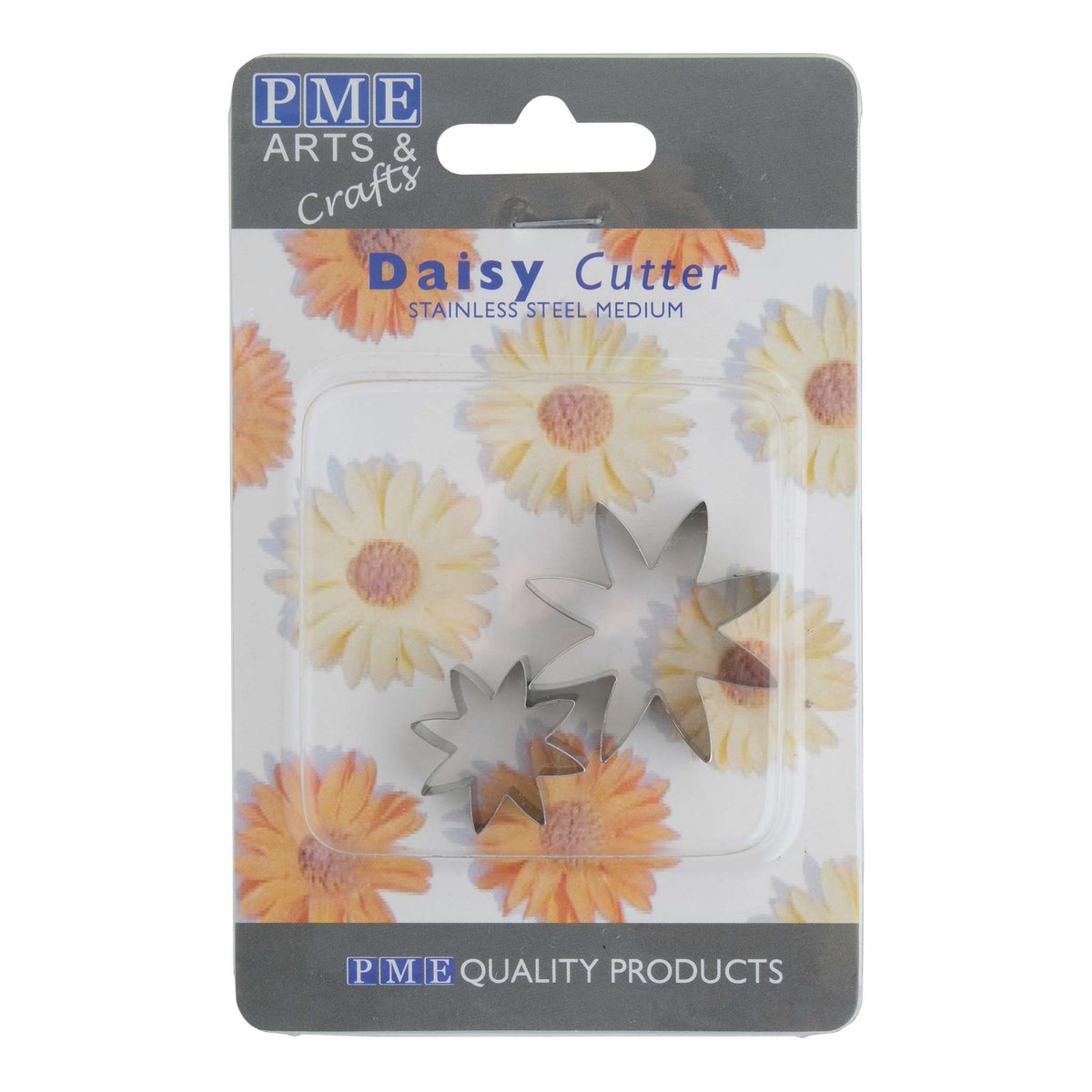 Emporte-pièces en acier inoxydable - Petite Marguerite 8 Pétales - Lot de 2