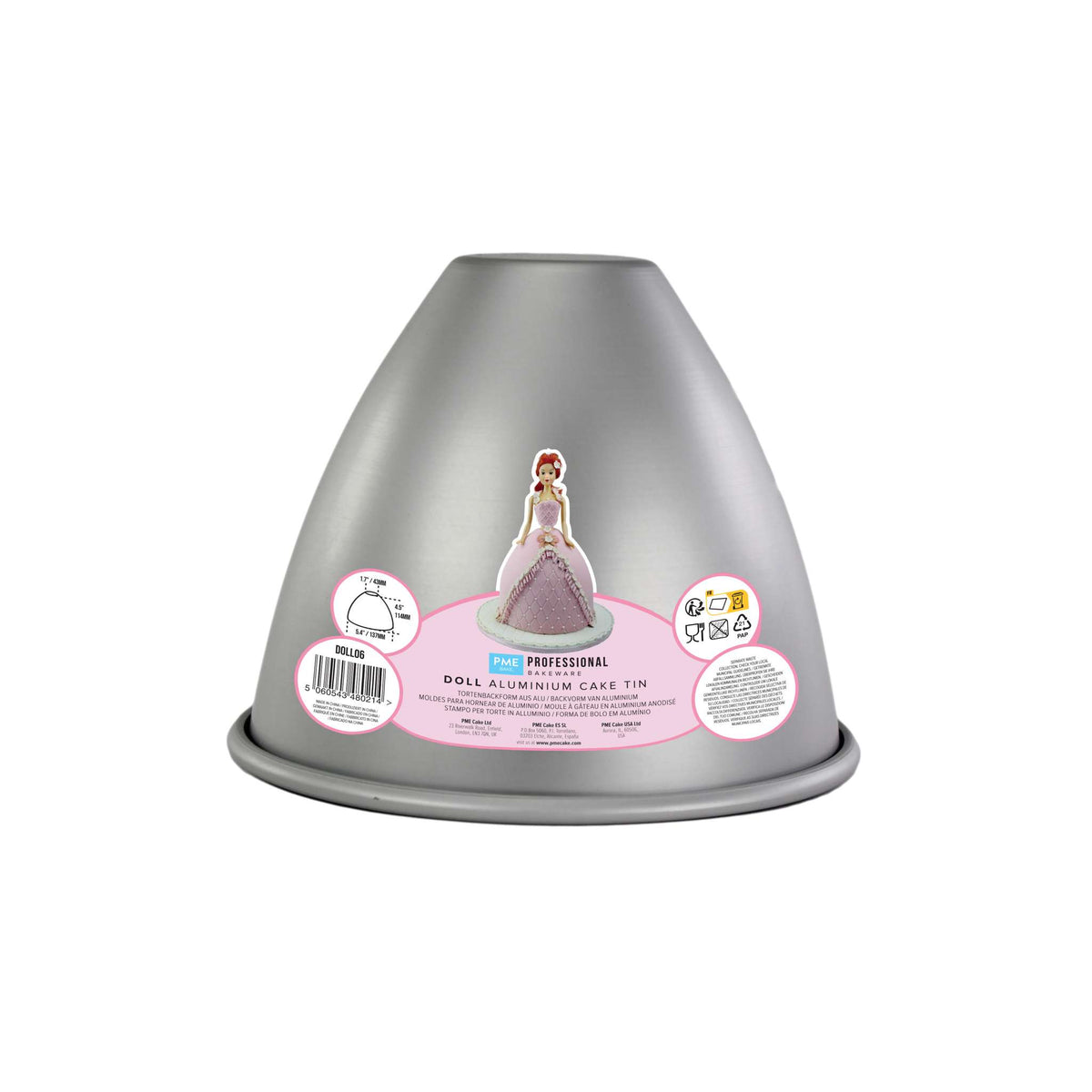 PME Pop Taartvorm (13.6 x 4.2 x 11.5cm / 5.4 x 1.7 x 4.5")