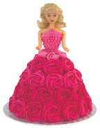 Doll Aluminium Cake Tin (5.4 x 4.5 x 1.7" / 136 x 115 x 42mm)