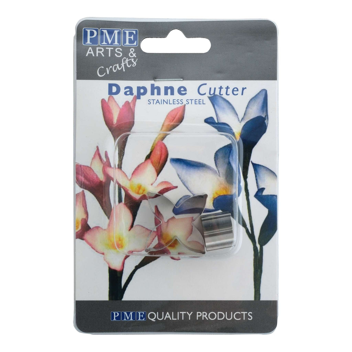 Emporte-pièces en acier inoxydable - Pétale de fleur de Daphne - Lot de 2
