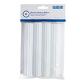 Pilares Huecos de Plástico Blanco, Paquete de 4