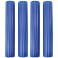 Piliers Creux en Plastique (pack de 4) (152mm / 6 po) - Bleu