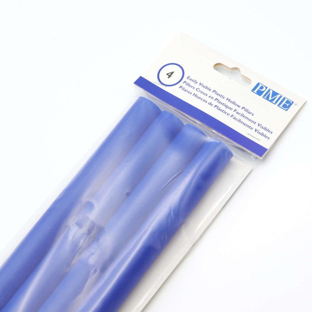Dowel Rods - Kunststoff Pk/4 (317mm / 12.5") Blau