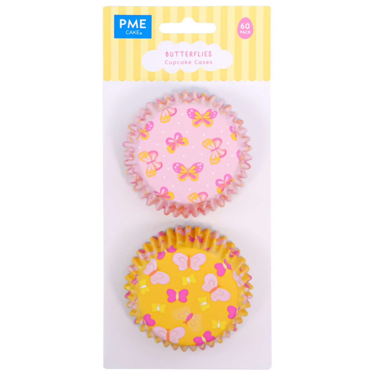 Butterflies Foil Lined Cupcake Cases Pk/60