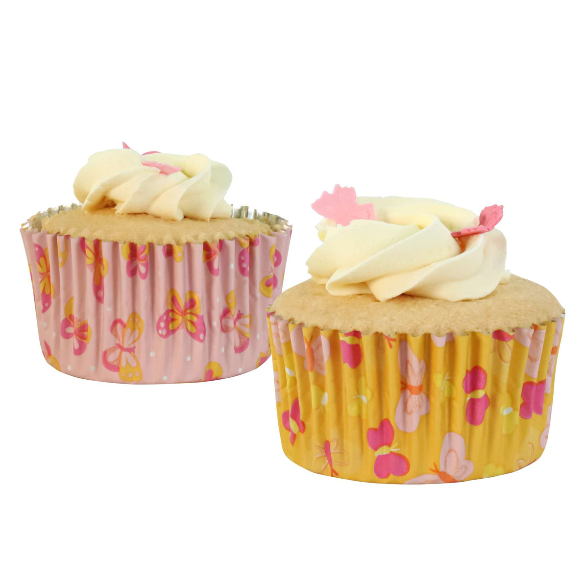 Butterflies Foil Lined Cupcake Cases Pk/60