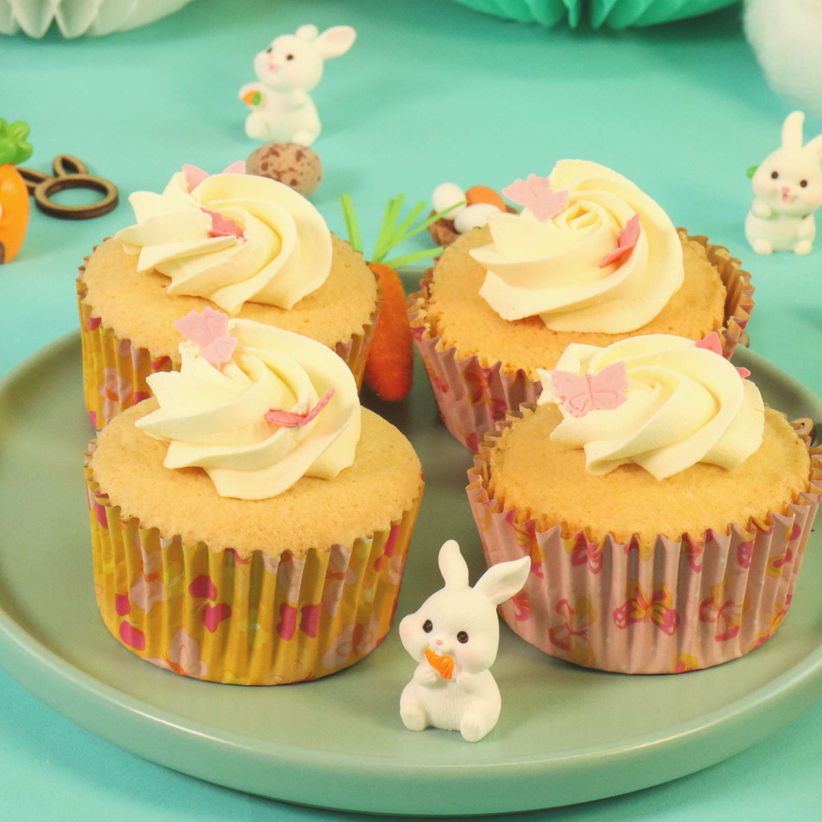 Butterflies Foil Lined Cupcake Cases Pk/60