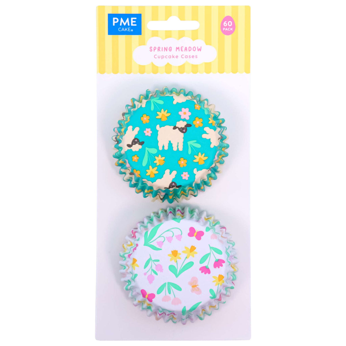 Spring Meadow Foil Lined Cupcake Cases Pk/60