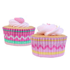 Pascua Cápsulas para Cupcakes forradas de Aluminio - Feliz Pascua (Set de 60)