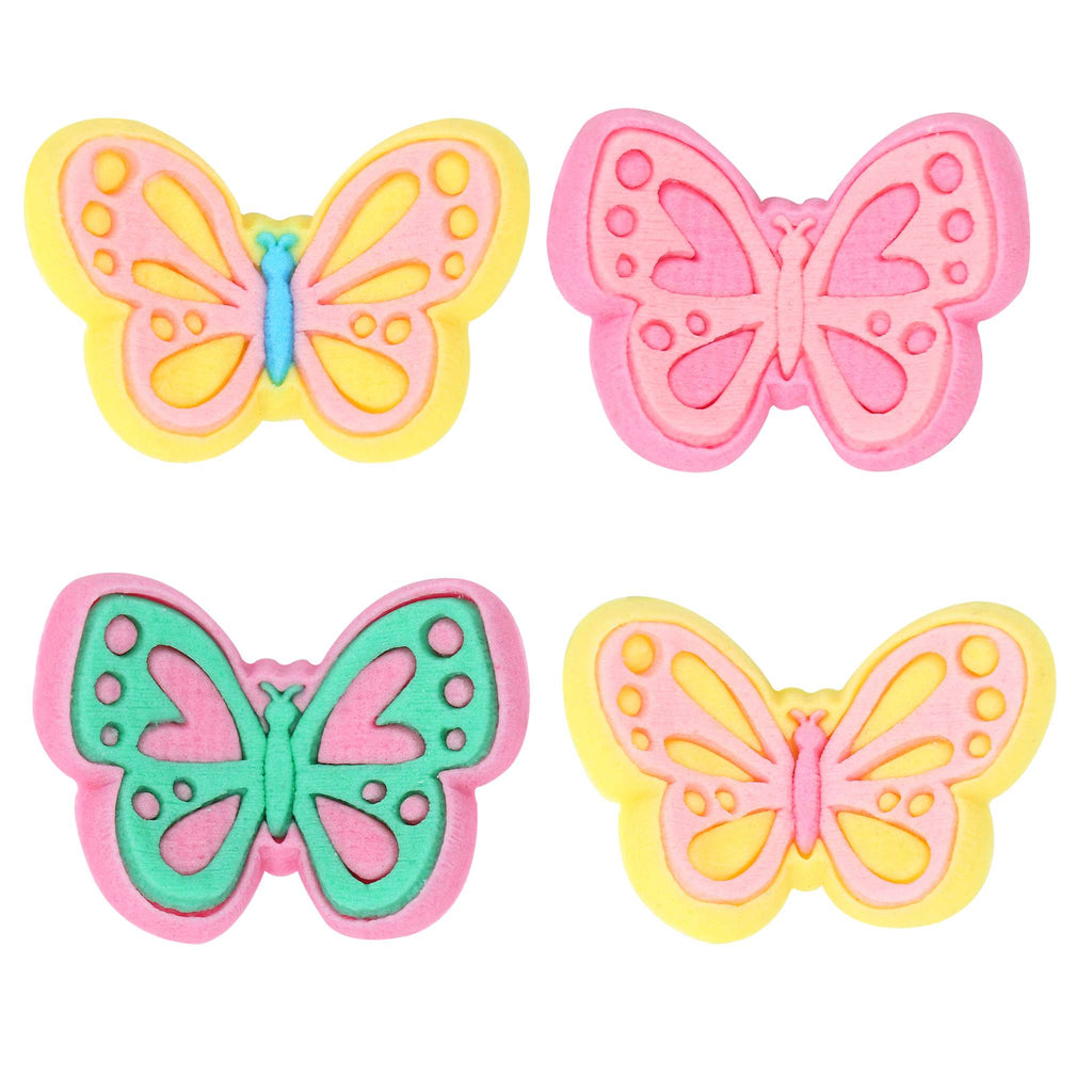 Pascua Decoraciones Comestibles de Azúcar - Mariposas (12 piezas)