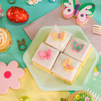 Pascua Decoraciones Comestibles de Azúcar - Mariposas (12 piezas)