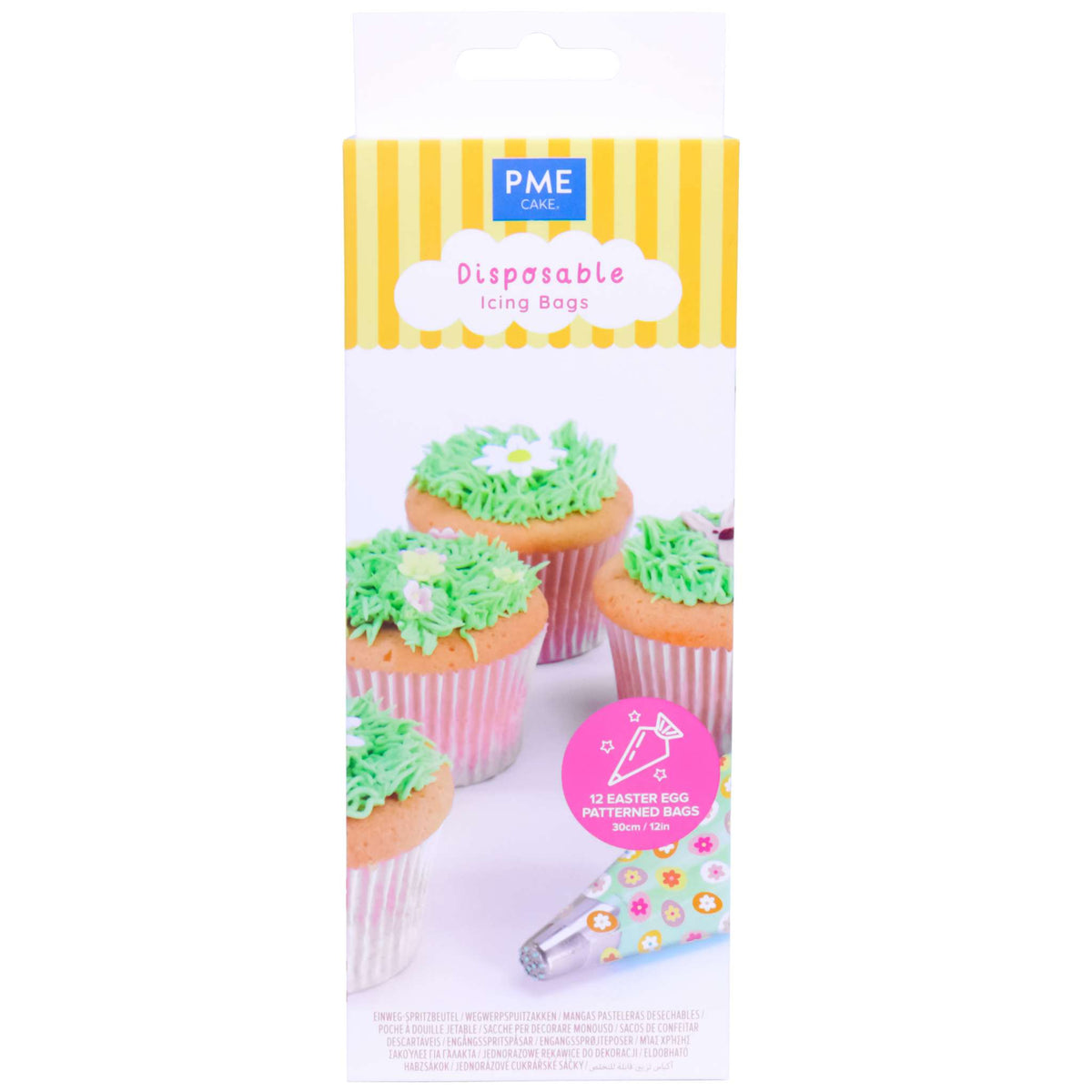 Easter Eggs Disposable Piping Bags Pk/12 (30cm / 12in)