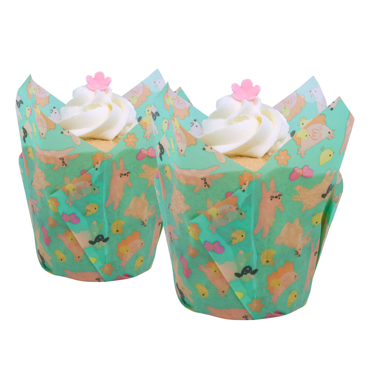 Easter Animals Tulip Muffin Cases Pk/24