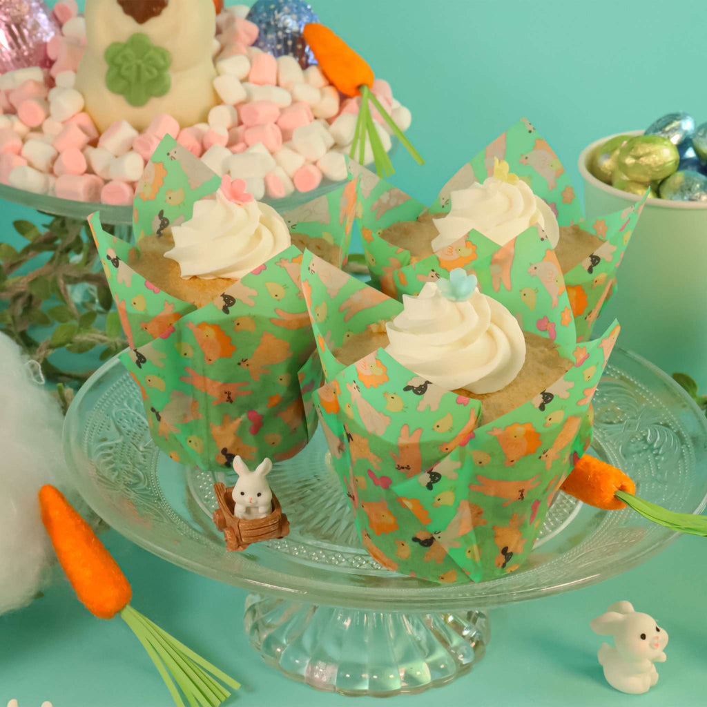 Easter Animals Tulip Muffin Cases Pk/24