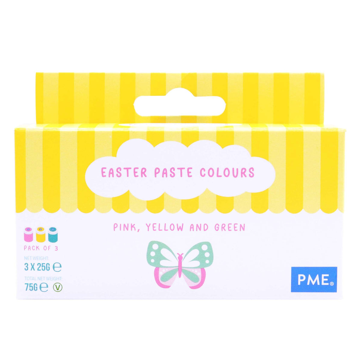 Easter Paste Colours Set of 3  (75g / 2.64oz)