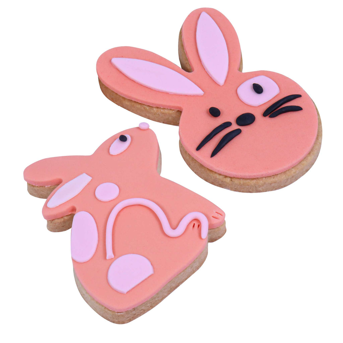 Bunnies Cookie Cutters Set Of 2