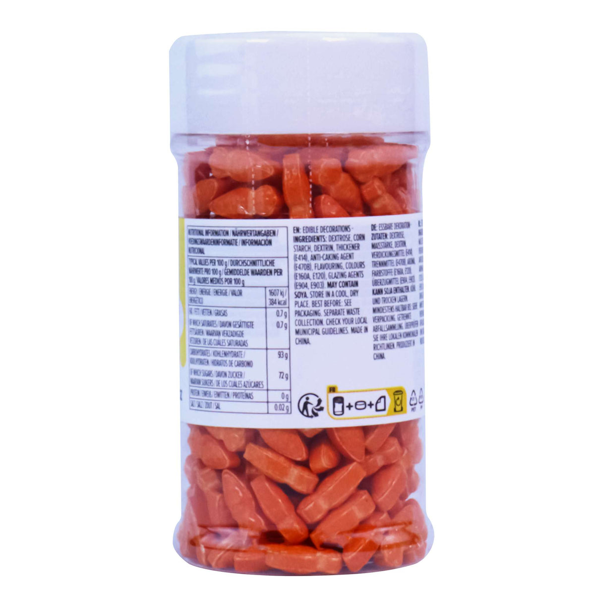 Candy Carrots Sprinkles  (76g / 2.6oz)
