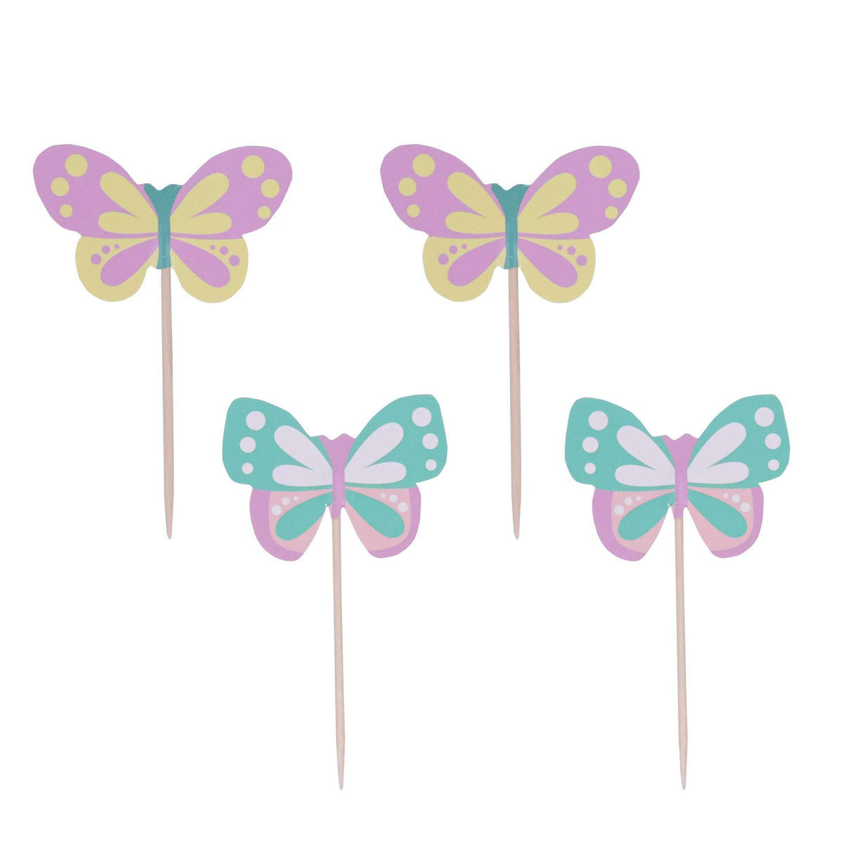 Butterflies Cupcake Toppers Pk/24