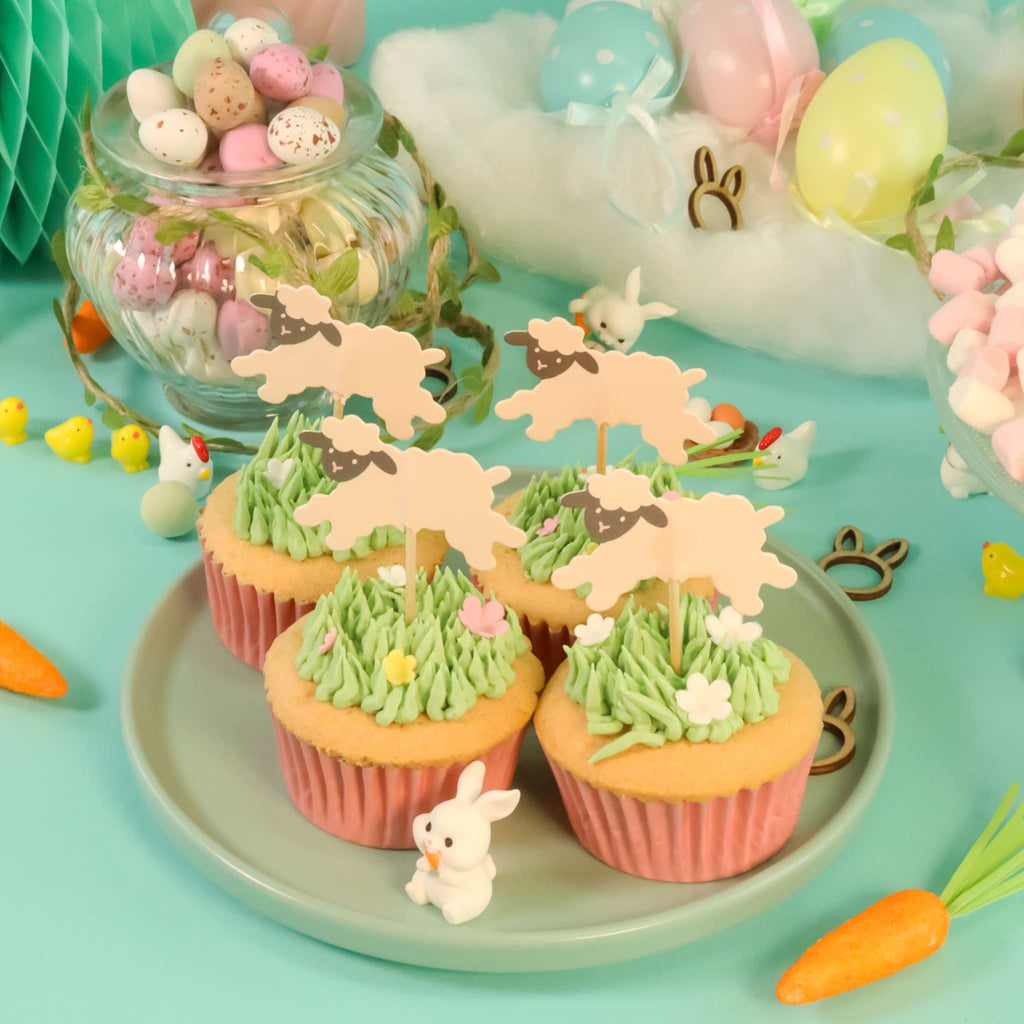 Sheep Cupcake Toppers Pk/24
