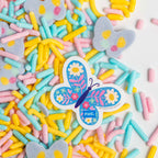 Pastel Butterflies Sprinkle Mix (57g)