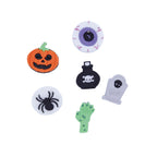 Halloween Essbare Cupcake Topper Dekorationen, Set aus 6