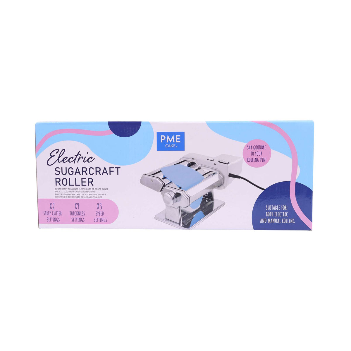 UK Plug Electric Sugar Craft Roller & Strip Cutter