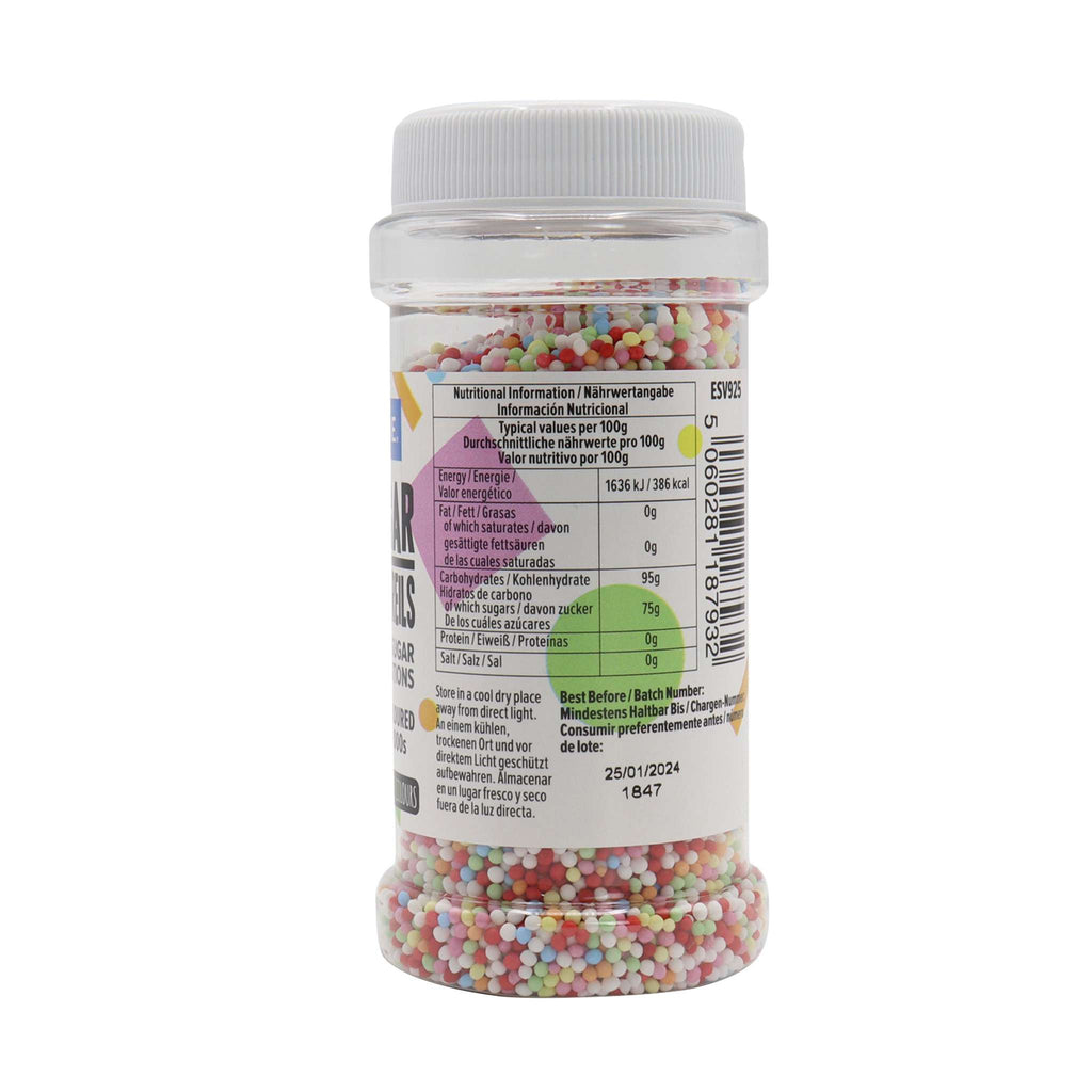 Multi-Farbige Non-Pareils/100s n 1000s (80g / 2.82oz)